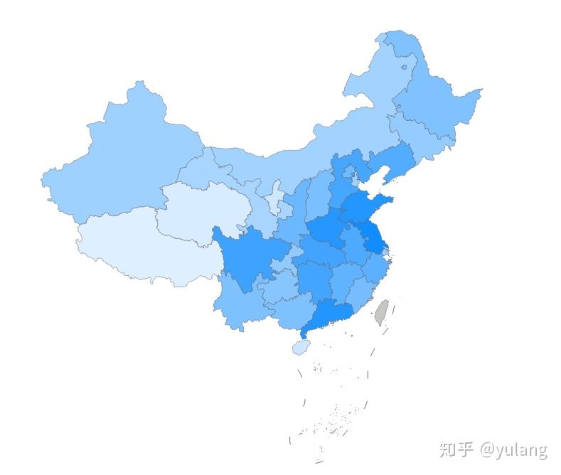 使用Power BI添加中国的形状地图