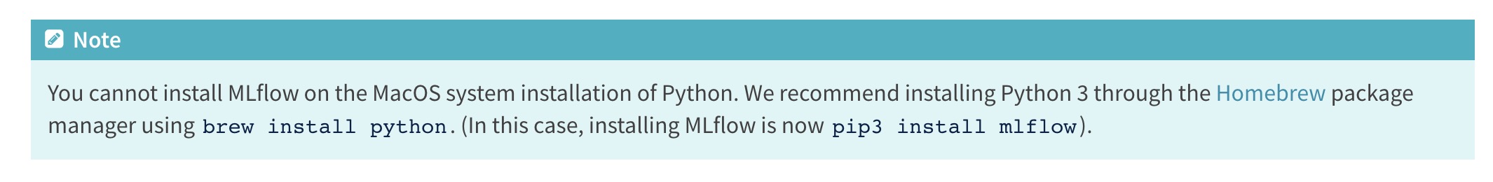 MLflow使用方法