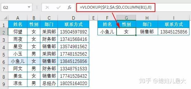 Excel：史上最全的VLOOKUP应用教程